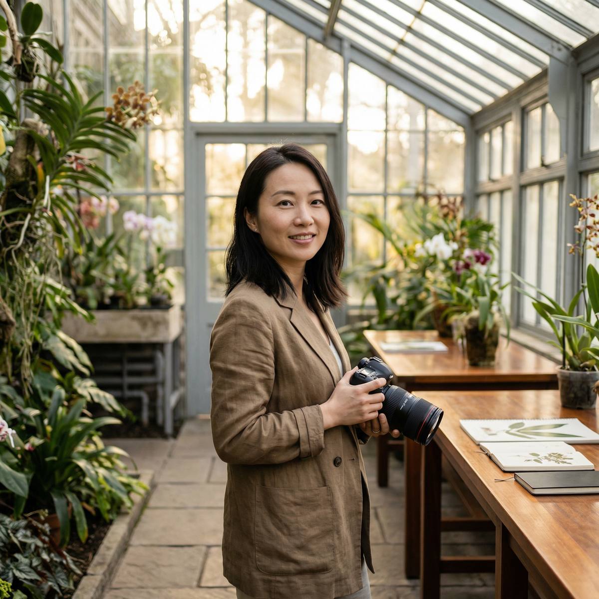 青柠视频植物摄影师王晓梅
